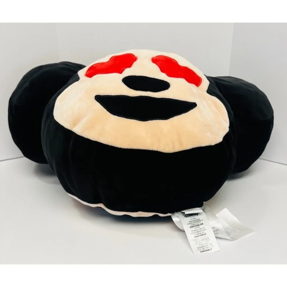 Disney Store Mickey Mouse Two Sided Heart Eyes & Smile 12
